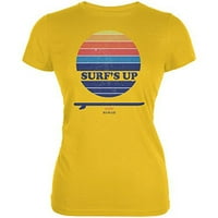 Surf je gore oahu havaji juniors meka majica svijetloplava SM