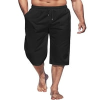 Bomotoo muns kratke hlače elastične struke dno crta dugačke hlače havajska odjeća za plažu odmorna košarka svijetli sivi xl