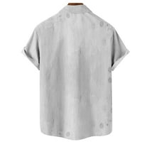 Muška štampanje kratkih rukava Ležerne tipke Donje majice, Košulje pogodne za razne prilike, višestruke