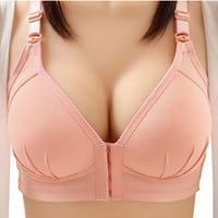 Levmjia Sports Bras za žene Plus veličine Women Sexy Plus size Jednobojni čelični prsten ne-magnetske