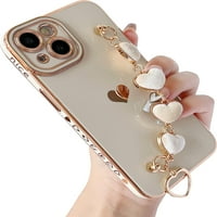 Slatka ploča Ljubavna kamena za ručni zglob ZGRADE BRACLET BOJNO kompatibilan sa iPhone futrolom za žene djevojke