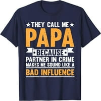 Tree Funny Papa Art za djed bake i djed Papi Papiw Muška majica