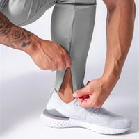 Simplmasygeni Muška čišćenje tereta Ljetne hlače Široke noge Početna stranica Fitness Hlače Modni i udobne sportske hlače od pune boje