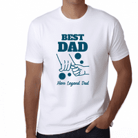 1. Objavi Dnevna majica Tata majica Papa majica Prvi očevi Day Gifts Tata Majice za muškarce