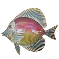 Etereauty dnevni boravak zidna riba privjesak šarene ribe viseći ukras zidova dekora