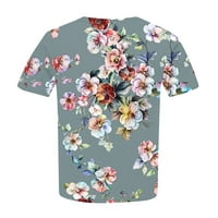 Ženski vrhovi klirens ispod $ plus veličine za žene seksi v-izrez bluza čipke casual labavo ljeto bluza s kratkim rukavima
