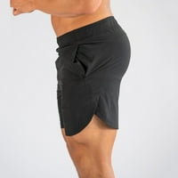 JMntiy Fashion Muška elastična struka Beam Beach linijski pojas Ležerne prilike Sportske kratke hlače