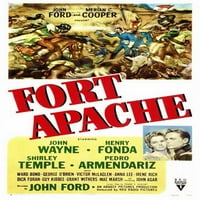Fort Apache Movie Poster 27 40 stil a
