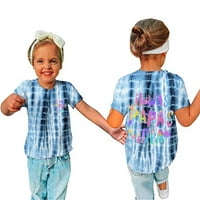 Toddler Kids Boys Girls Thirts Pismo Ispisano O-izrez kratki rukav modni casual labavi trendi modni