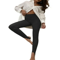 Niveer žene joga hlače preko pete stremena joge gamaše visoki struk rastezanje kaprisu gamaše za fitness