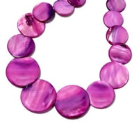 Trgovine LC Žene Naušnice Ogrlice Purple Shell Stretch narukvica 20 Nakit set pokloni