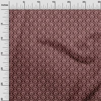 Onuone poliestersko spande Maroon tkanina blok tkanina za šivanje tiskane plovne tkanine od dvorišta Wide-G6