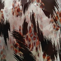 Onuone pamučne svilene maroon tkanina životinja kožna diy odjeća za prekrivanje tkanine tkanine od dvorišta široko