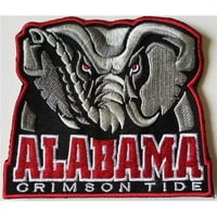 Kuka za platnu i oči 0073- 3. In. NCAA Alabama Crimson Plimu Univerzitet u Alabami vezeni zakrpa