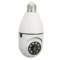 Sigurnosna kamera sijalice, 1080p Pan Tilt funkcionira pametna bežična sigurnosna kamera za žarulju za dnevnu za dom