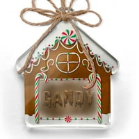 Ornament tiskan jednostrani bombonski čokoladni bar topljeni božićni neonblond