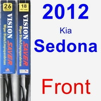 Kia Sedona Wiper set set Set Kit - Vision Saver