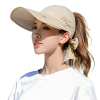 Dvostruko sunčeve štitnik za sunčanje čipka čipke širok široki rudni ženski ljetni šešir