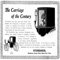 AD: Studebaker Carriages. Namerička časopisa Oglas za Studebaker Carriages u New York Cityju, 1901.