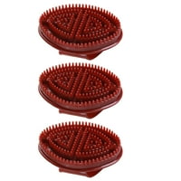 Frcolor masažer za vlasište masažer silikonska glava kose kose tuš za čišćenje stimulativnog stimulatora gumenog šampona