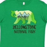 Inktastic Yellowstone Nacionalni park - MAJICA MLADI OBLIKA