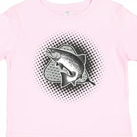Inktastična pastrmka Fisherman Fly Ribolovni poklon za mali majicu mališana majica
