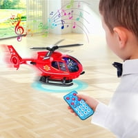 Igračke za avion za djecu, nalete i pokretanje, igračka mališana s LED bljeskalicom i zvukovima za dječake