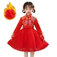 Dječje djece Dječje djevojke Dječje bajke Hanfu haljine za kineske kalendar Novogodišnje princeze haljine