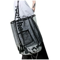 ZTTD mrežaste torbe velike kapacitete Kupovina torbičke torba kvačilo multifunkcionalne vrećice a
