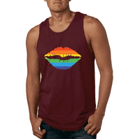 Rainbow usne cool slatki LGBT pride grafički spremnik