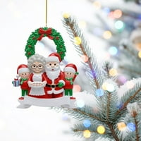 Wendunide Domaći dekor Personalizirani Božićni ukrasi Početna Custom Snjegović Početna Božićni ukrasi