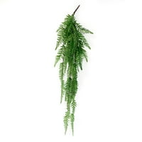 Umjetne viseće biljke loze paprati 3,6ft perzijski rattan lažni plastični listovi za zidne unutarnje košare za vjenčanje Garland Decor
