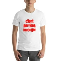 Menadžer klijenta Usluge Cali Style Stil Short rukava pamučna majica po nedefiniranim poklonima