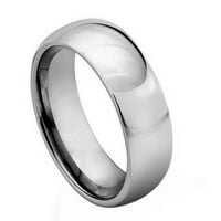 Volfram karbid za muškarce i dame dovode klasični set prstena za vjenčanje