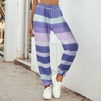 FVWitlyh pantalone za žene dame zagrijane hlače High womens HOMENS HOGA Truteri za struku Joggers Workout