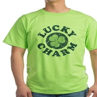 Cafepress - Lucky Charm [Shamrock] Svijetlo majica - Lagana majica - CP