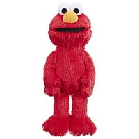 Sezamova ulica voli zagrliti Elmoa kako razgovara, pjevanje, zagrljajući plišanu igračku za mališane,
