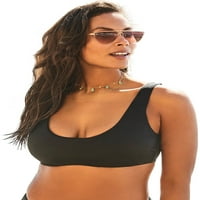 Kupaći kostimi za sve žene Plus size Executive underwire bikini top crna