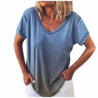 Otvorene košulje za žene Ležerne prilike za žene Boja Ležerne prilike Vrhovi ženskih bluza s V-izrezom