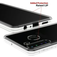 Vibecover tanak slučaj kompatibilan je za Samsung Galaxy A 5G, ukupni štitnik Fle TPU Cover, bajk jednorog