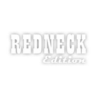 Redneck Edition naljepnica naljepnica Die Secke - samoljepljivi vinil - Vremenska zaštitna - izrađena u SAD - Mnogo boja i veličina - Crveni vrat Truck Country Dizel