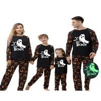 Porodica Karuedoo Halloween Pajamas Glow Ghost Host Sweep Affection Halloween PJS za porodičnu fotografiju