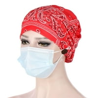 Šeširi za žene Žene sa tipkama India Hat Cherce Chemo Hat Beanie Wrap Cap Trake za glavu