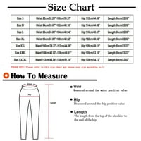 FINELYLOVE muške kratke hlače Ležerne kratke hlače Visoki struk Slim ravna čvrstoće na čvrstom težinu XL XL