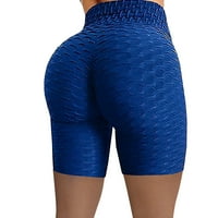2DXuixsh donje rublje za jogu hlače za bicikliste visoke trke joge fitness naborane žene Stretch hlače