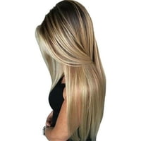 Bcloud Wone otporna na toplinu plavuša perika sintetička kosa dugačka strašna frizura