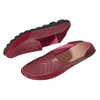 Eloshman Womens Casual cipela Klasični stanovi klizne na loaferima koji hodaju neklizajućom udobnom