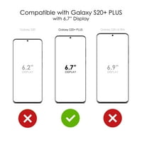 Razlikovanje Clear ShockOfofofofofoff hibrid za galaxy s plus 5g - TPU branik, akrilni leđa, zaštitnik