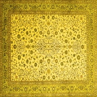 Ahgly Company Machine Persible Pravokutnik Perzijski žuti Tradicionalni predio, 2 '3'