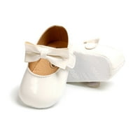 Gyratedream Baby Girl Bow Crib Cipele Patentne kožne princeze Cipele Mary Jane Stanovi